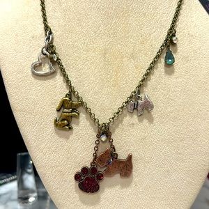 “Love Dogs” Charm Necklace-Boutique